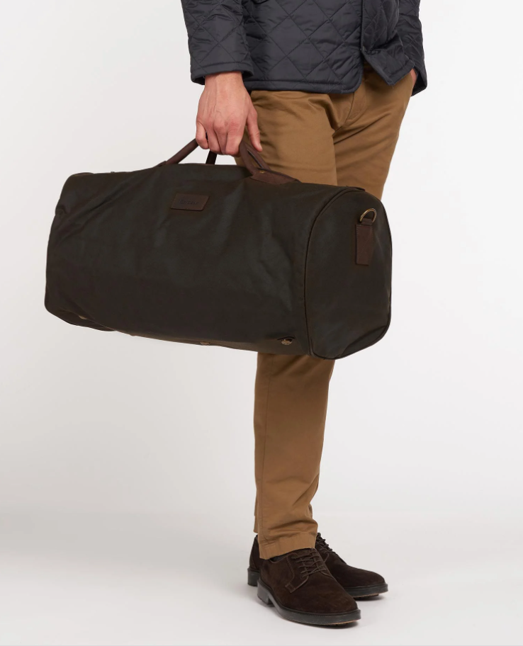 BARBOUR Barbour Wax Holdall Bag Olive - Dale