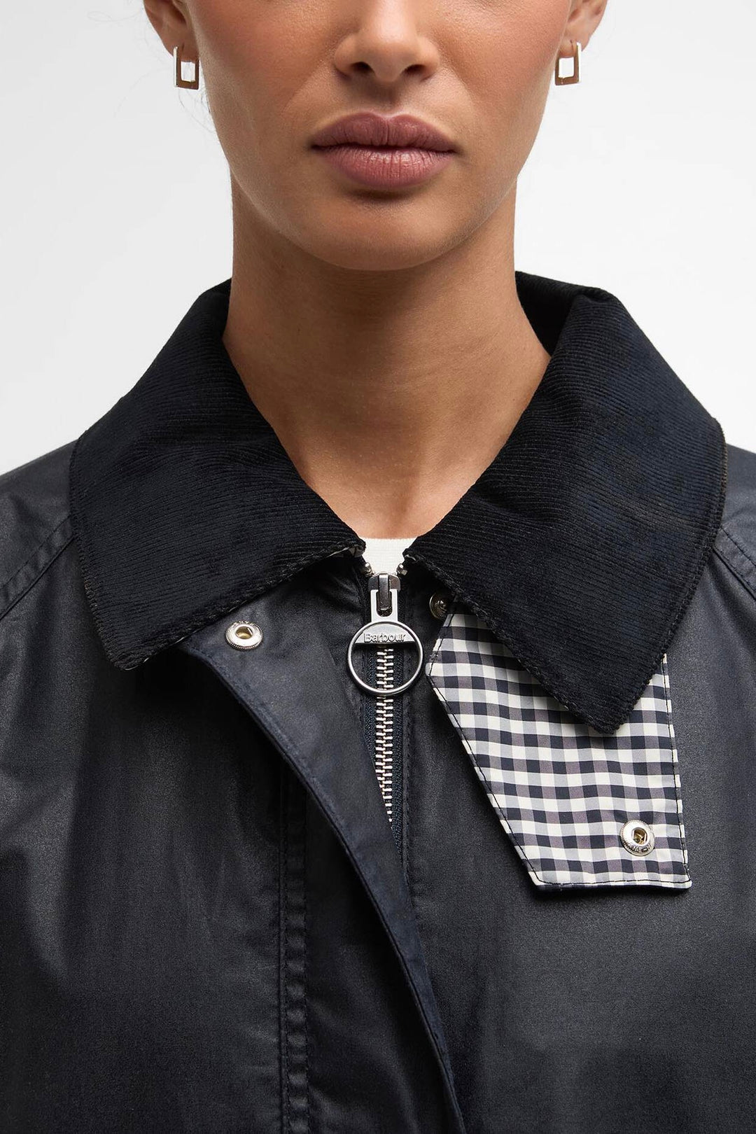 BARBOUR Wren Waxed Jacket Royal Navy - Dale