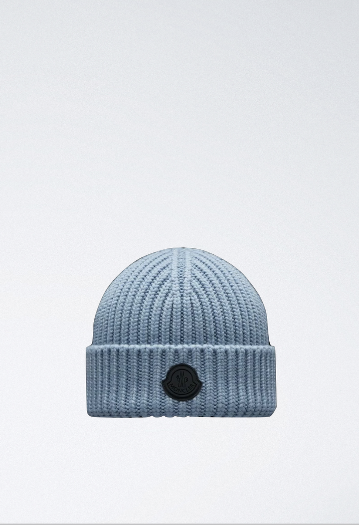 Woolen Beanie Light Blue