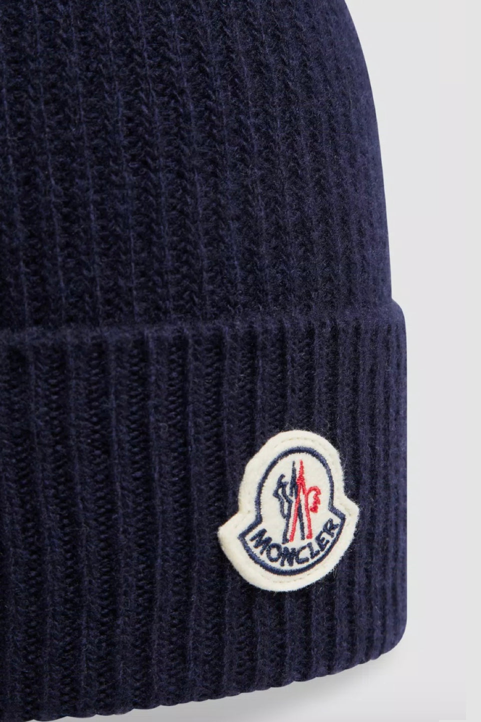 Cashmere Blend Beanie Navy