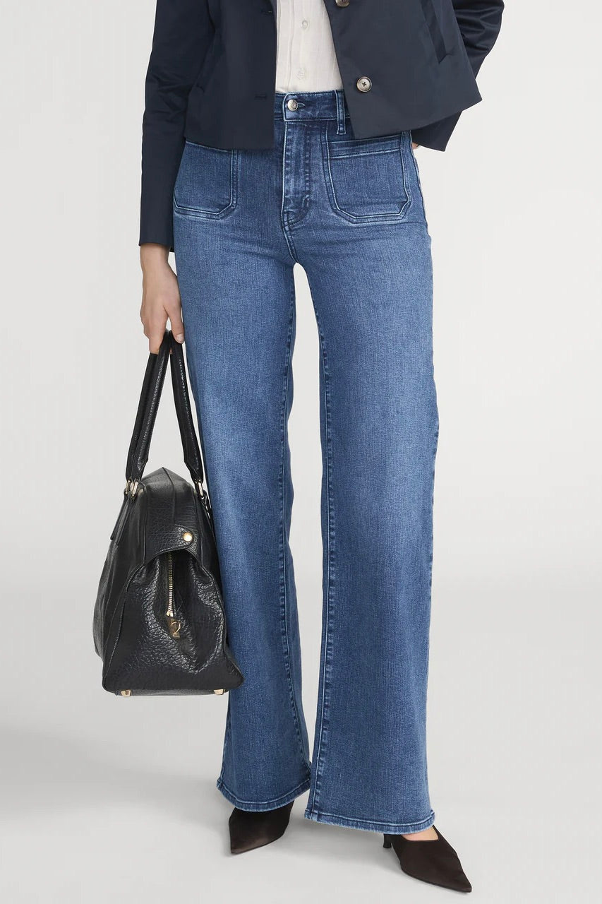 FRAME Le Slim Palazzo Modernist Pocket Iberia - Dale