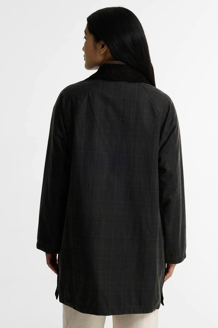 Tartan Reimagined Icons Tartan Modern Beaufort Waxed Jacket Olive