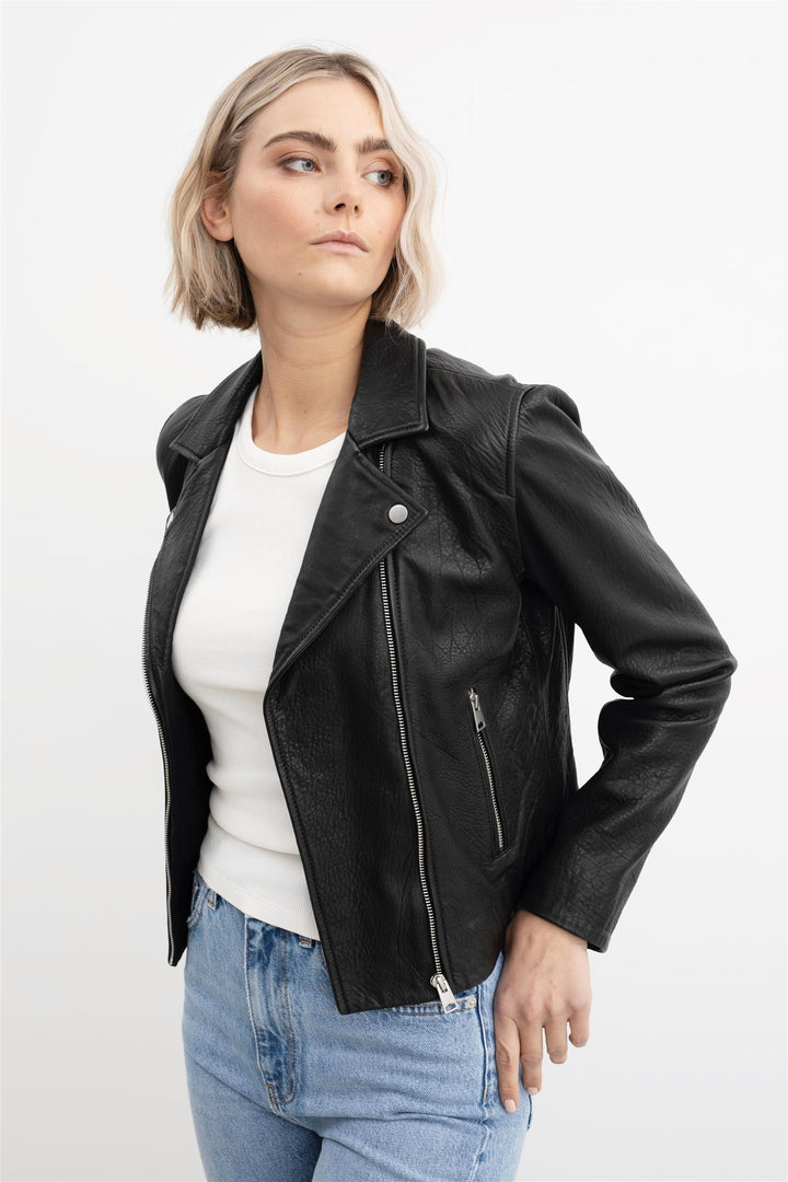 Calie Soft Leather Jacket