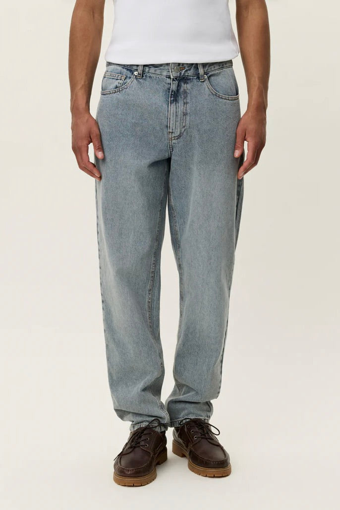 LES DEUX Ryder Washed Denim Pants - Dale