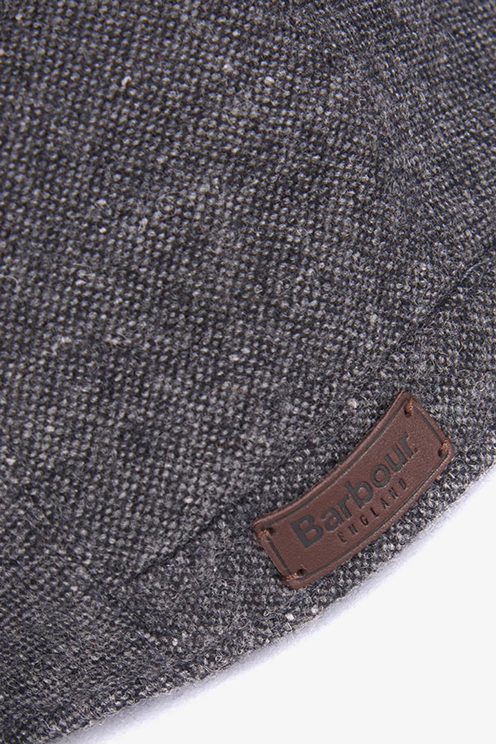 Barlow Flat Cap Gray Herringbone