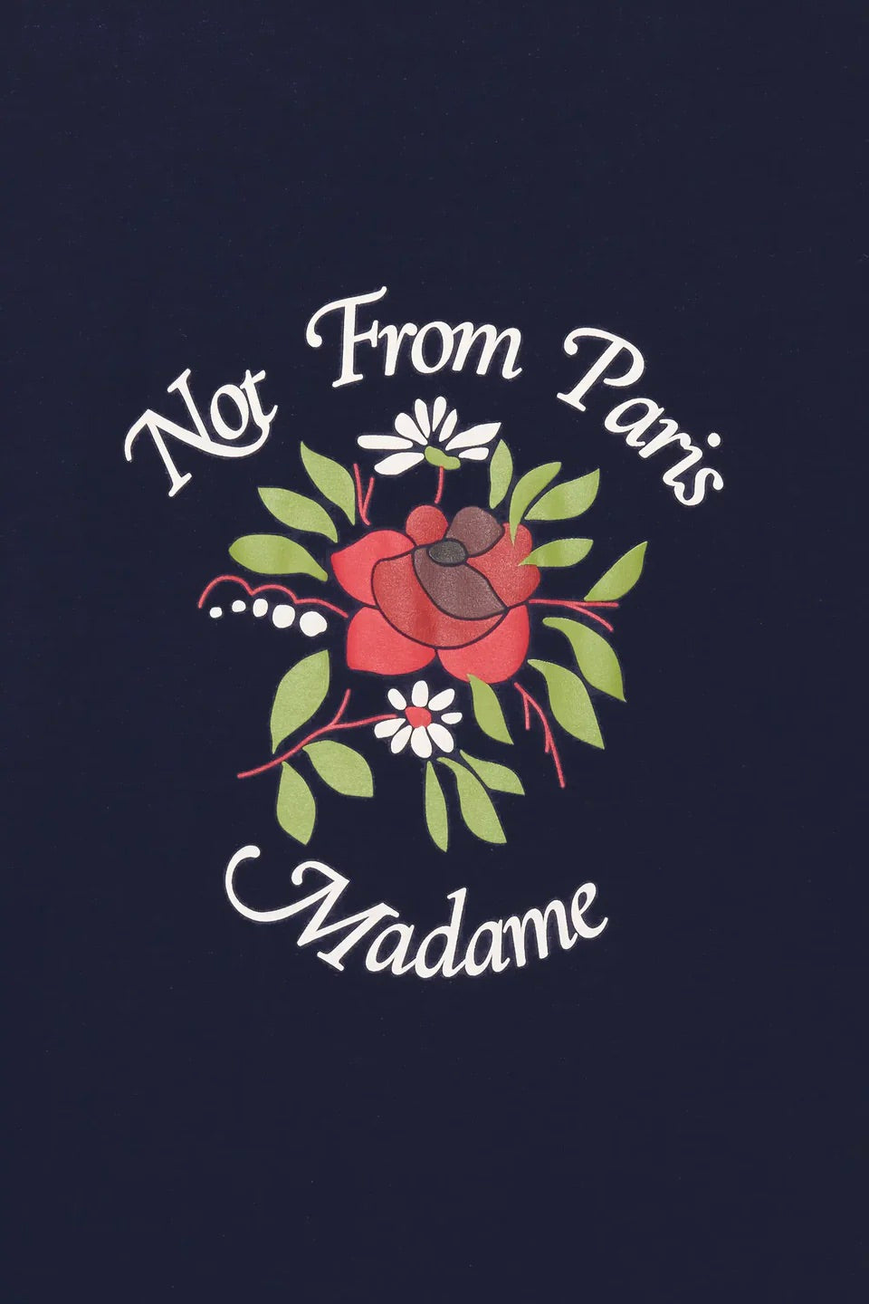 Le T-Shirt Slogan Fleurs