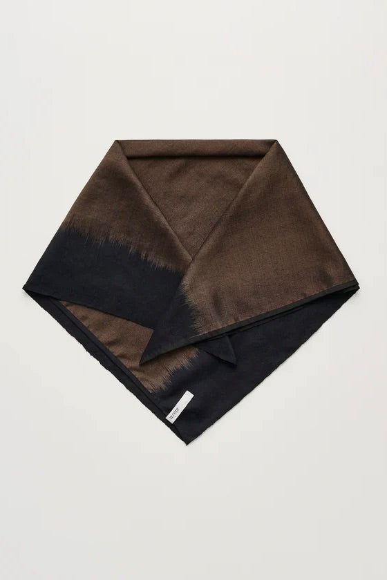 Winona Silk Scarf 65 x 65 Mix Brown