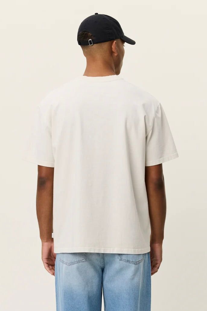 LES DEUX Cole Mini Blake T-Shirt Eggnog White - Dale