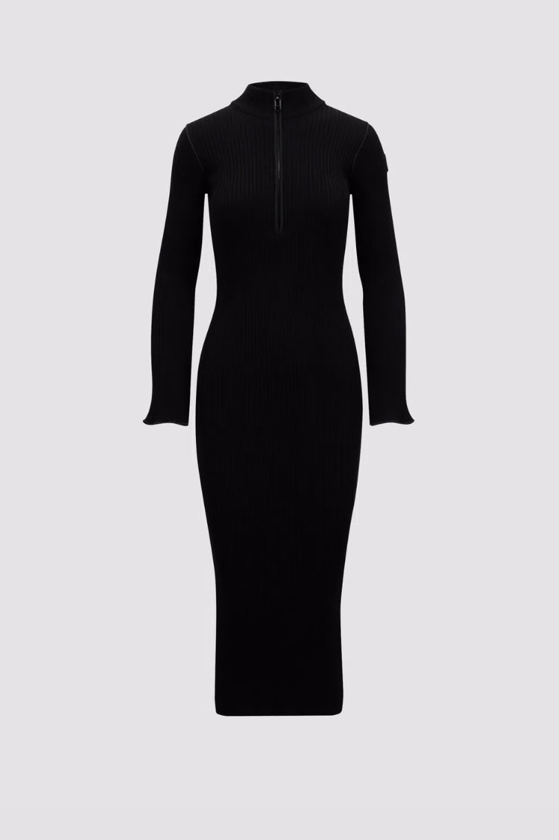関税込MONCLER WOOL MIDI DRESS Moncler Wool Midi Dress | REVERSIBLE