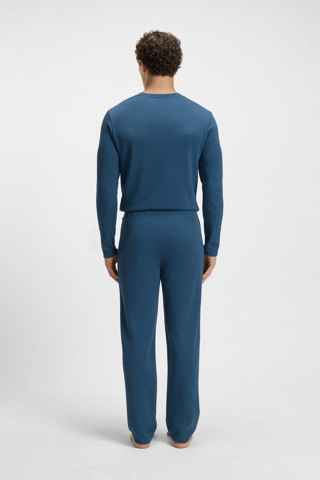 Waffle Pants Medium Blue