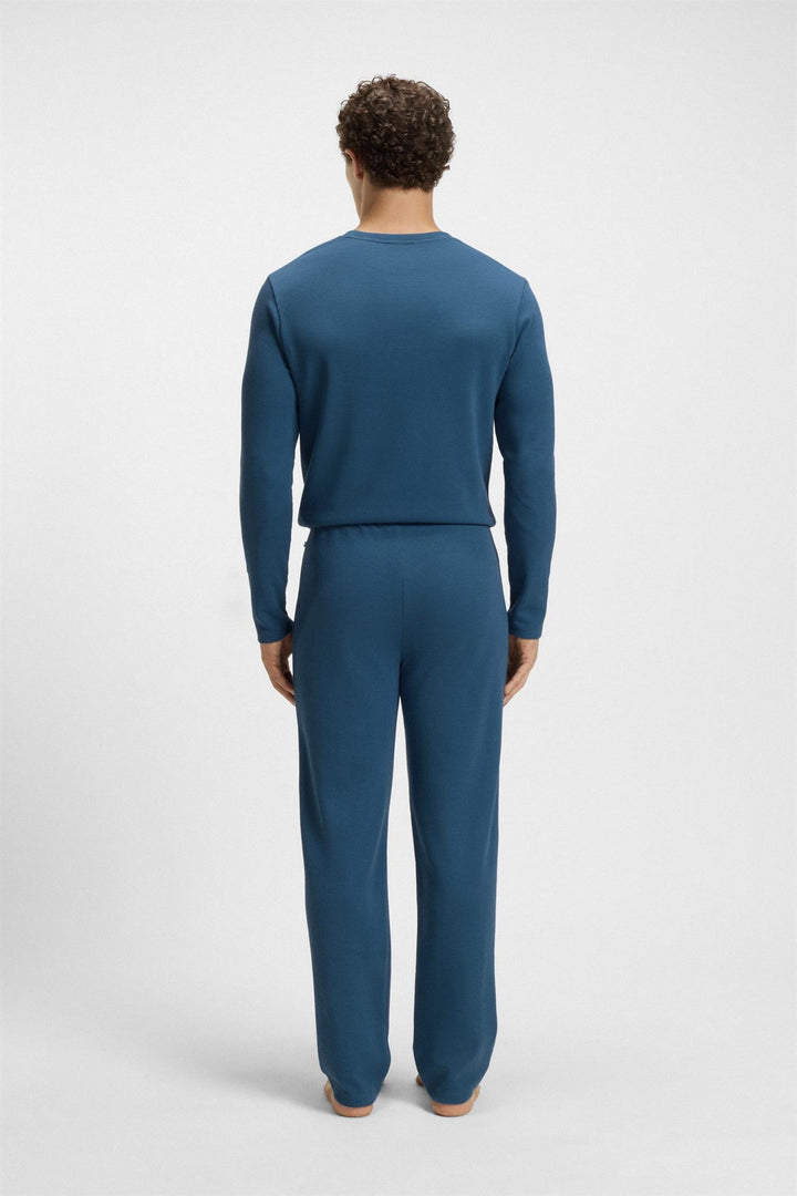 Waffle Pants Medium Blue