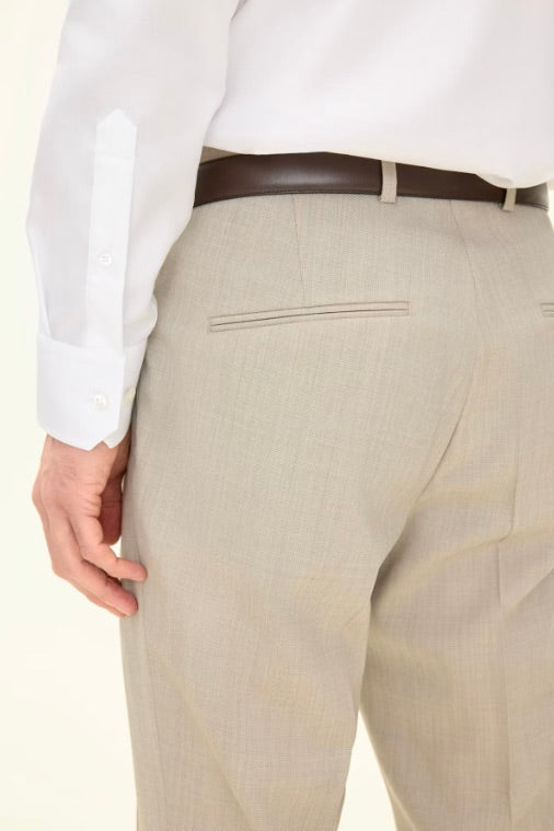 Dandy Wool Trousers Box Beige