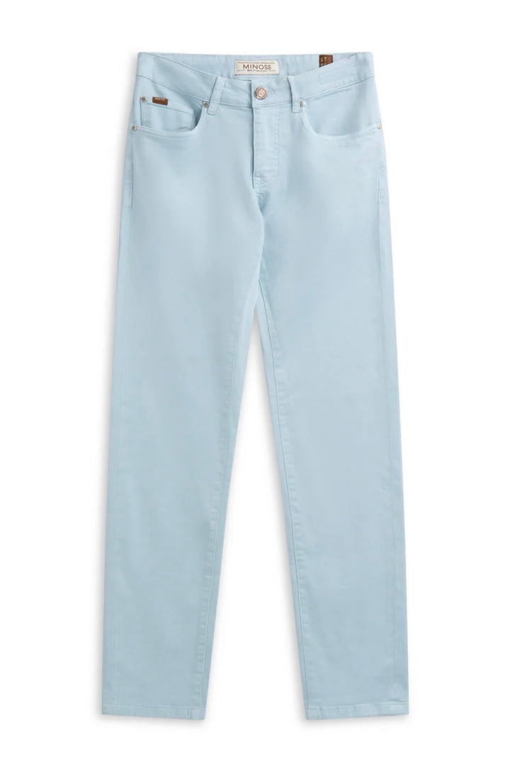 MINOSS 5-Pkt Clyo Stretch Pale Albi Blue - Dale