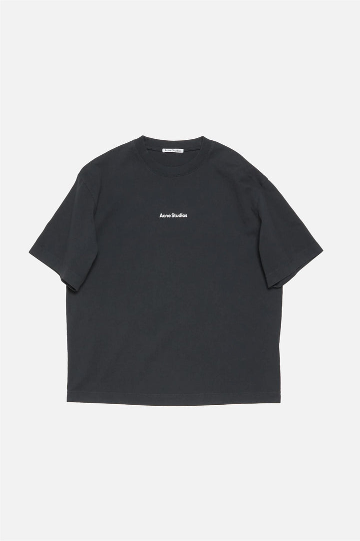 T-Shirt Stamp Logo Relaxed Fit Black
