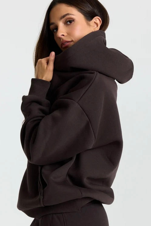 W. Pollux Hoodie Espresso