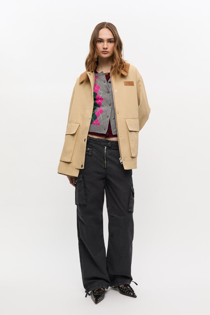 Twill Midi Jacket