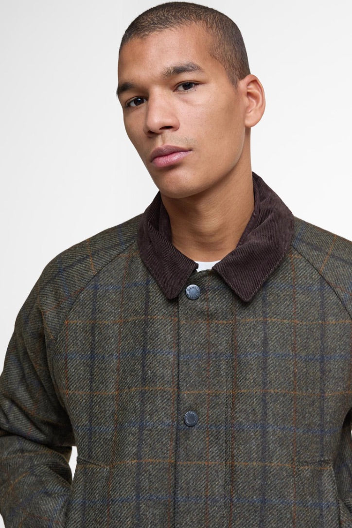 Barbour Bedale Check Wool Jacket