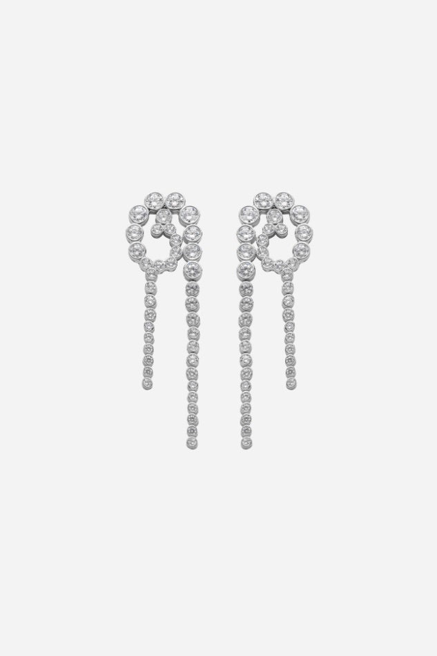 CAMILLA PIHL JEWELRY The Vivid Earrings Silver - Dale
