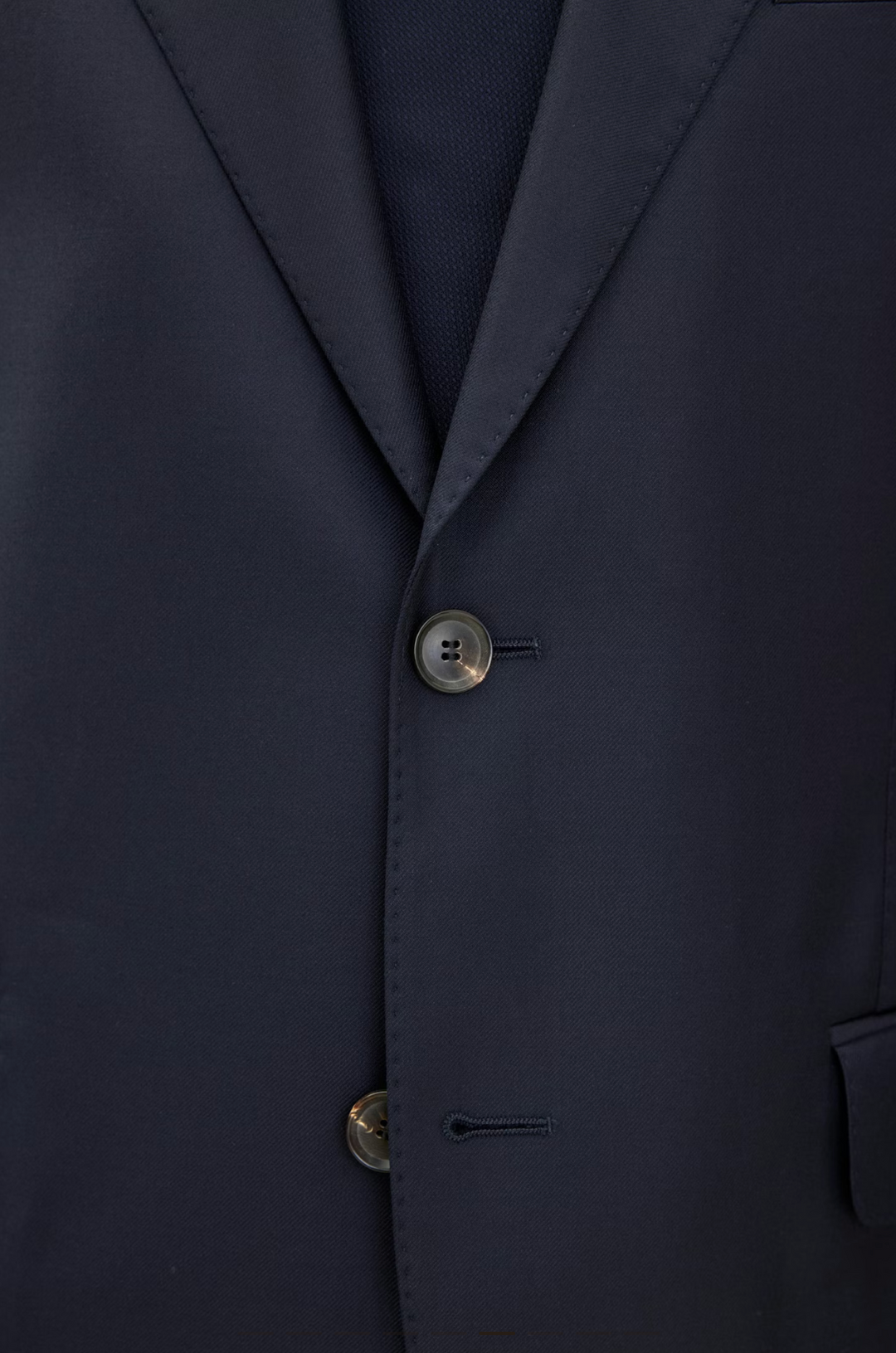 Fogerty Dandy Loro Piana Suit Navy
