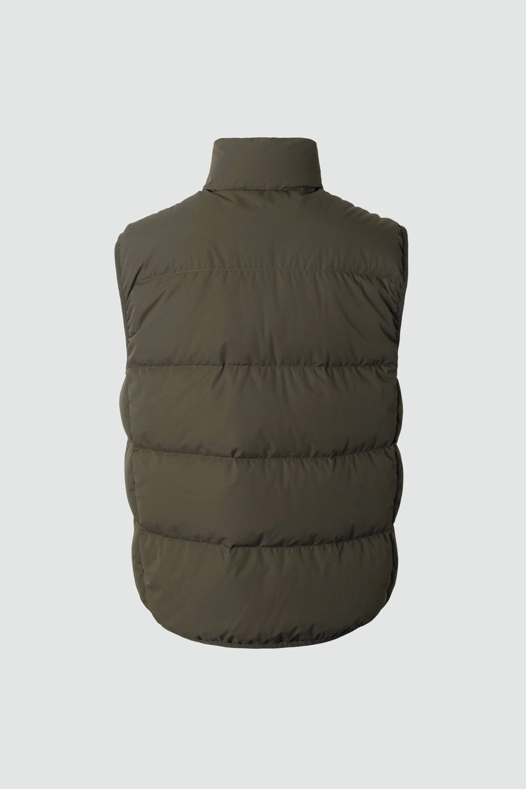 Script Vest Dark Olive