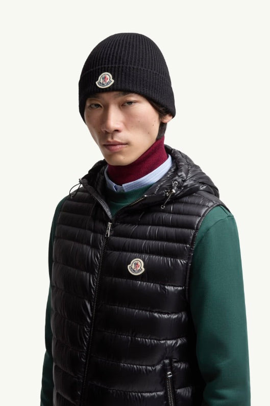 Wool Beanie Black