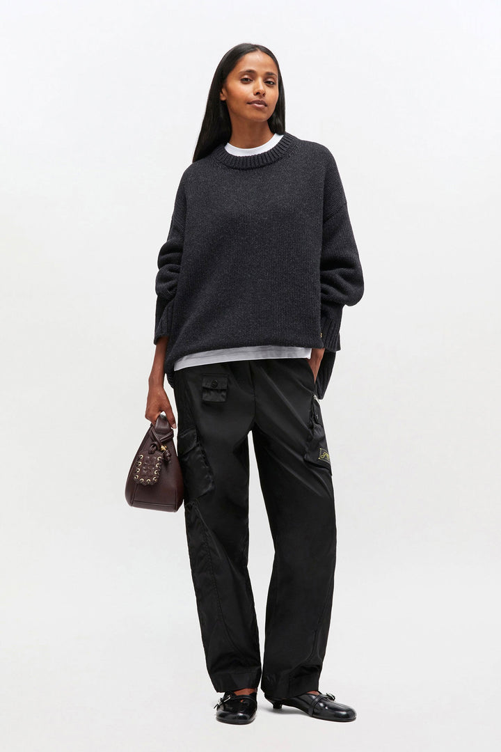 GANNI Chunky Wool Mix Sweater - Dale