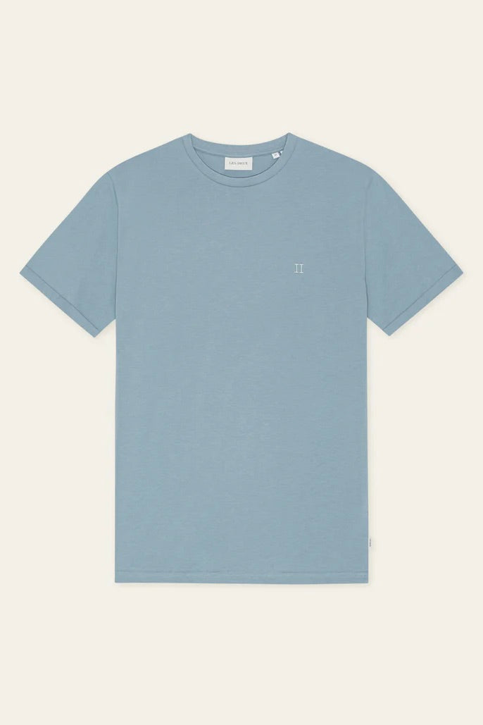 Core Contrast T-Shirt Faded Denim Blue