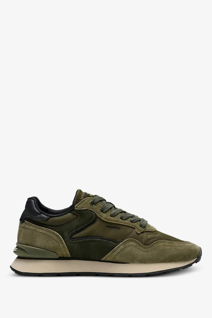 City Suede Green Sneakers