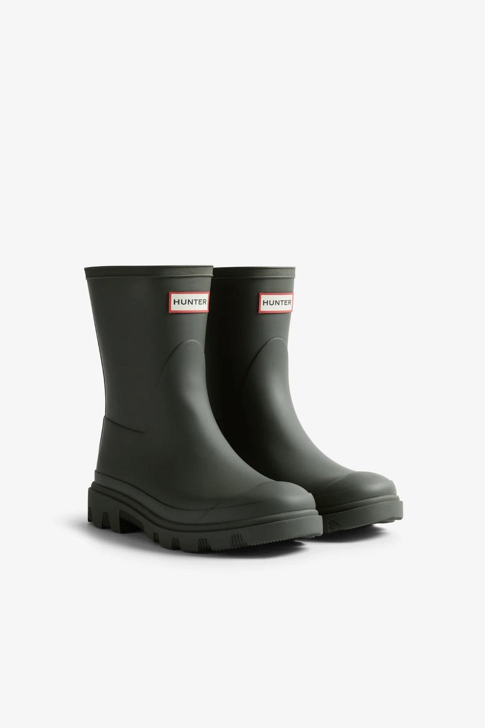 HUNTER Downpour Short Insulated Boot Dark Olive - Dale