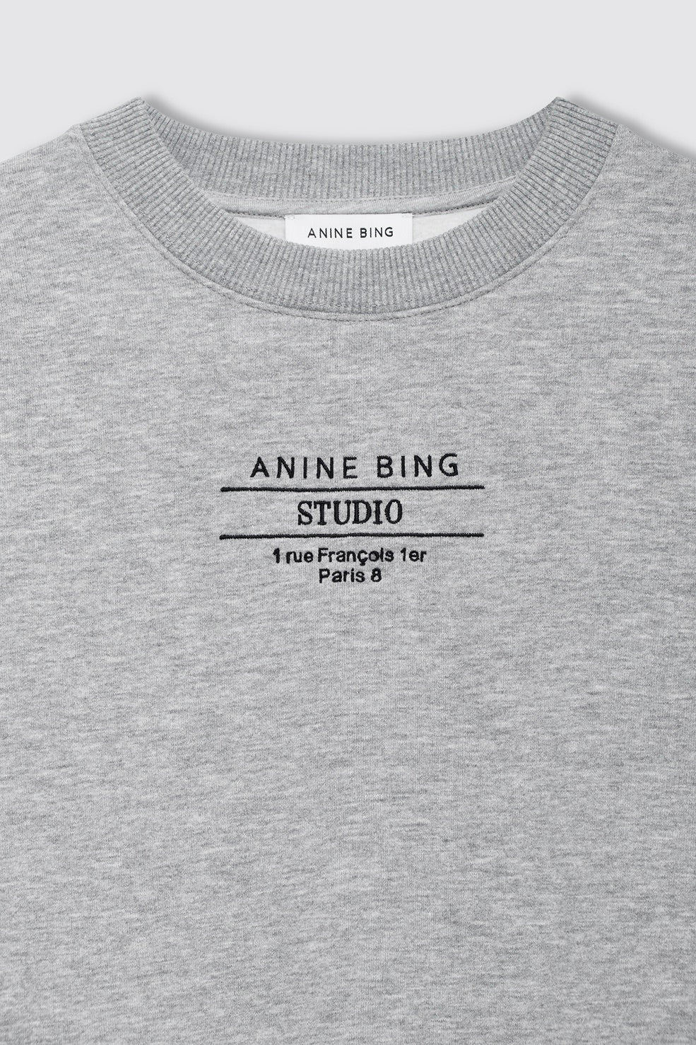 Miles Sweatshirt Studio Heather Grey
