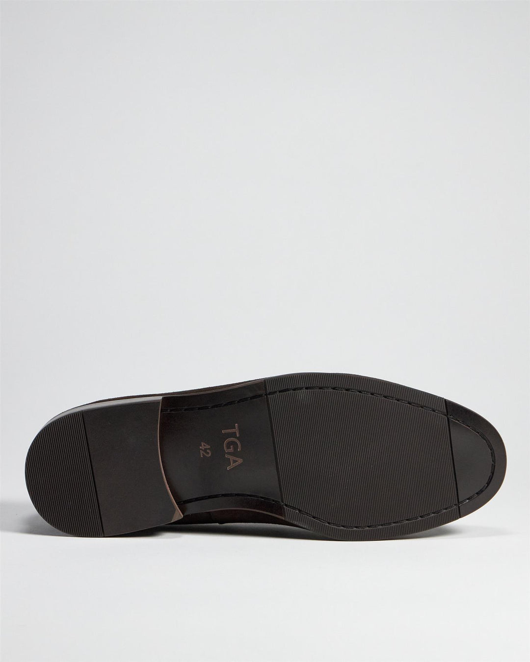 1037 Suede Loafer Dark Brown