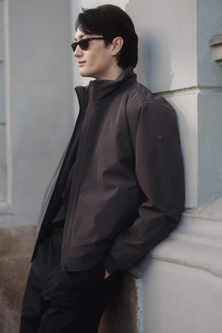 Span Jacket Amber Brown