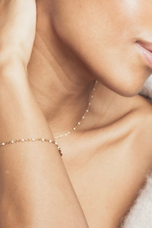 CAMILLA PIHL JEWELRY The Greige Bead Bracelet - Dale