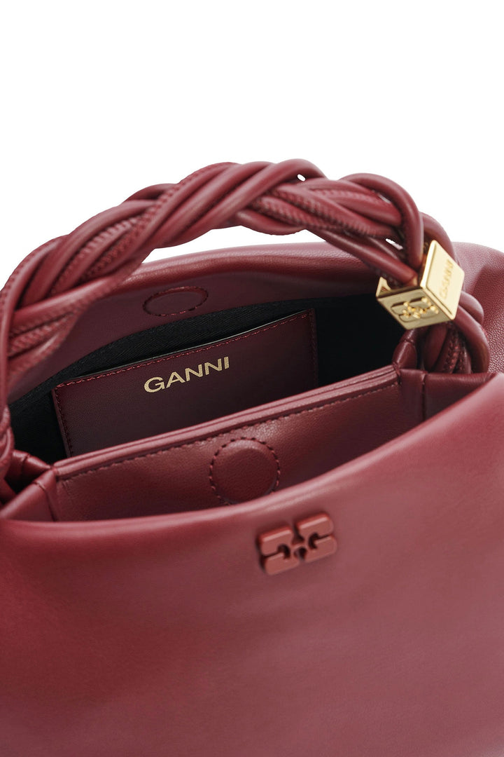 Ganni Bou Bag Small Burgundy