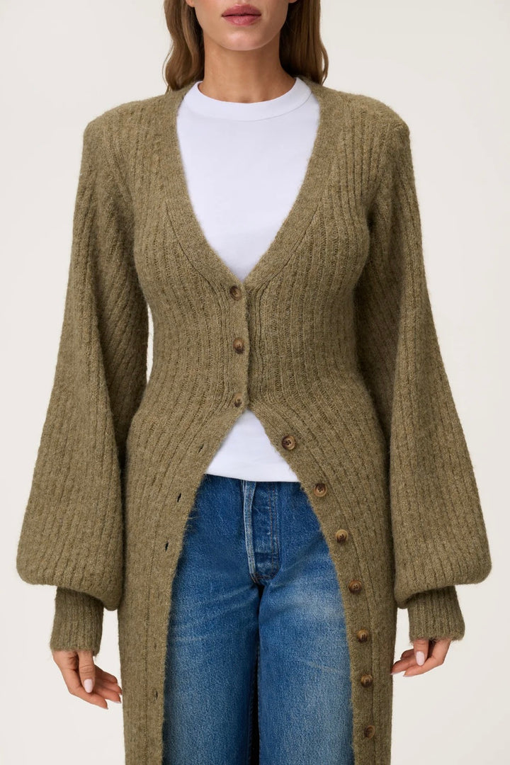 Montana Dress Khaki Green