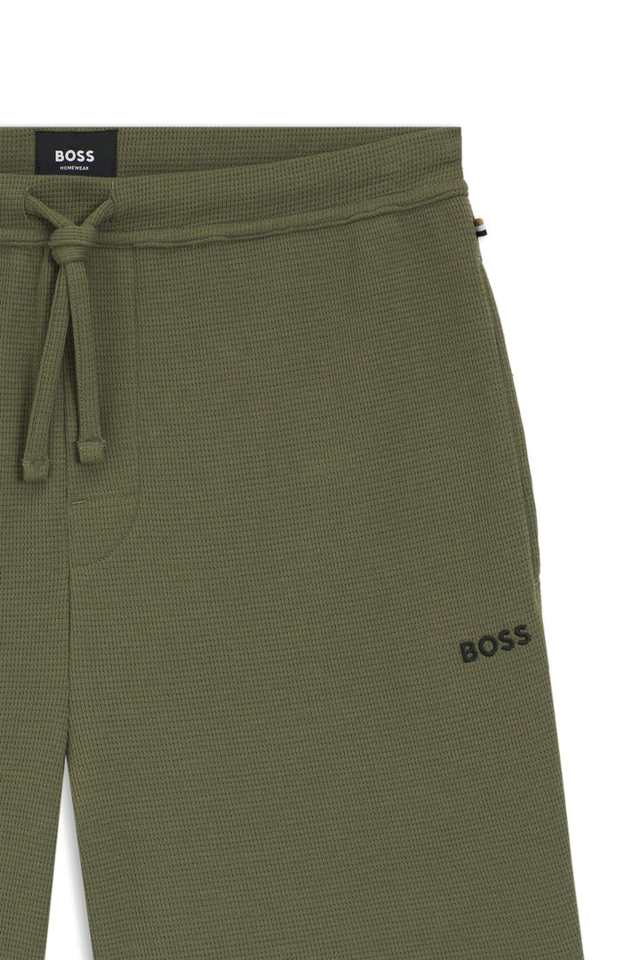 Waffle Shorts Open Green