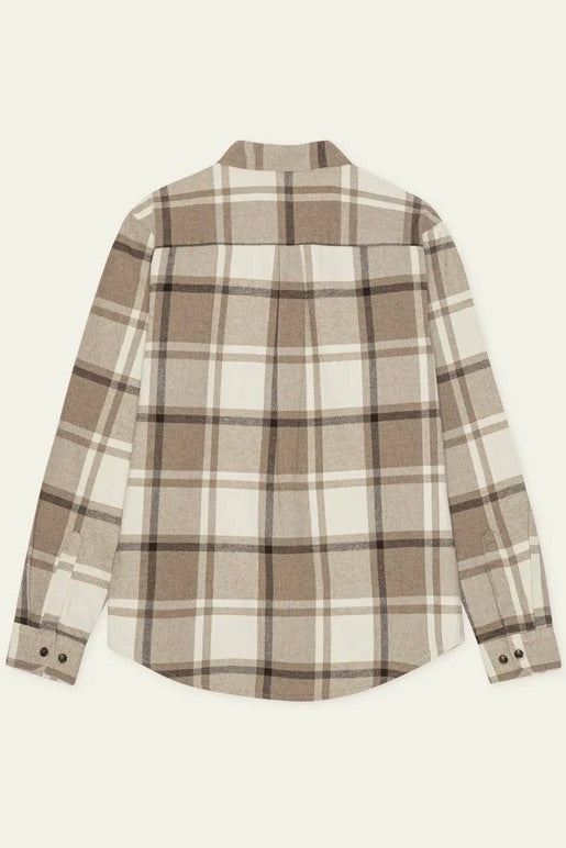 Check Flannel Shirt Caribou