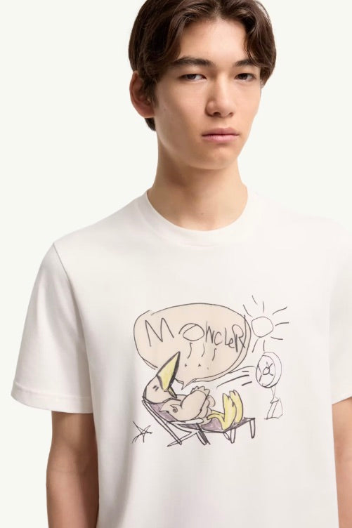 MonDuck Cotton T-Shirt White