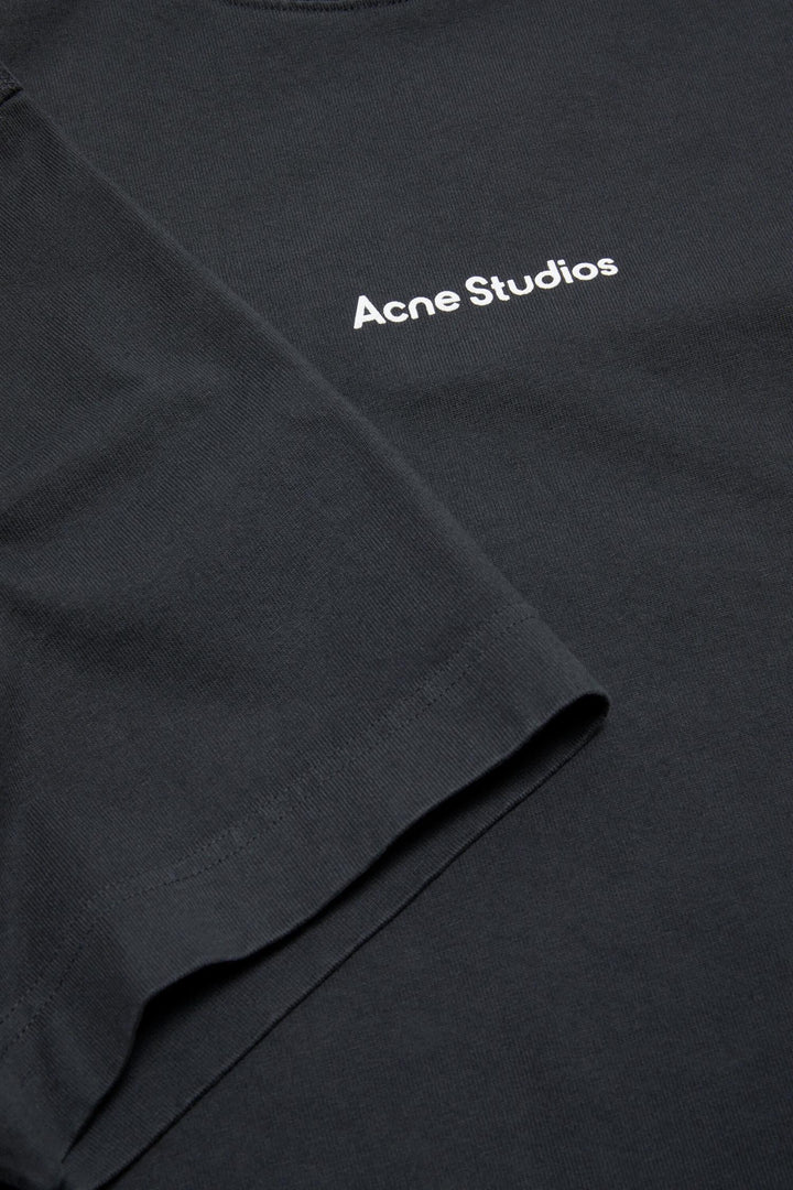 T-Shirt Stamp Logo Relaxed Fit Black