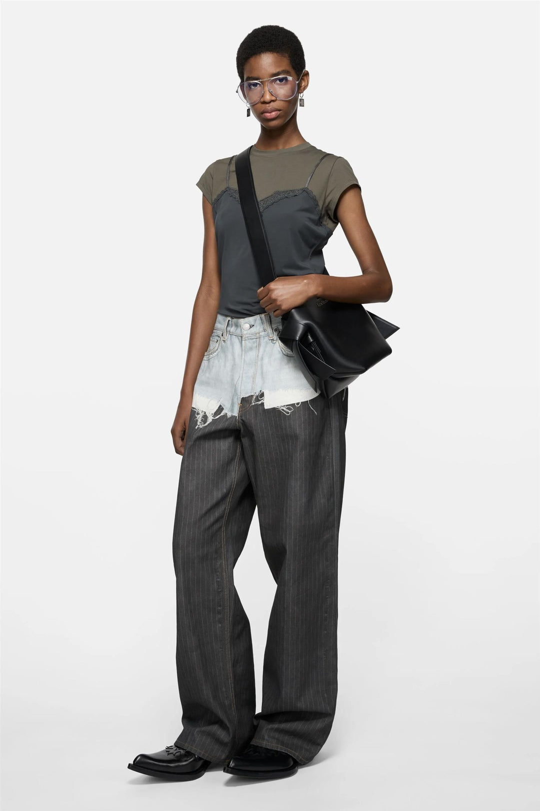 Musubi Mini Shoulder Bag Black