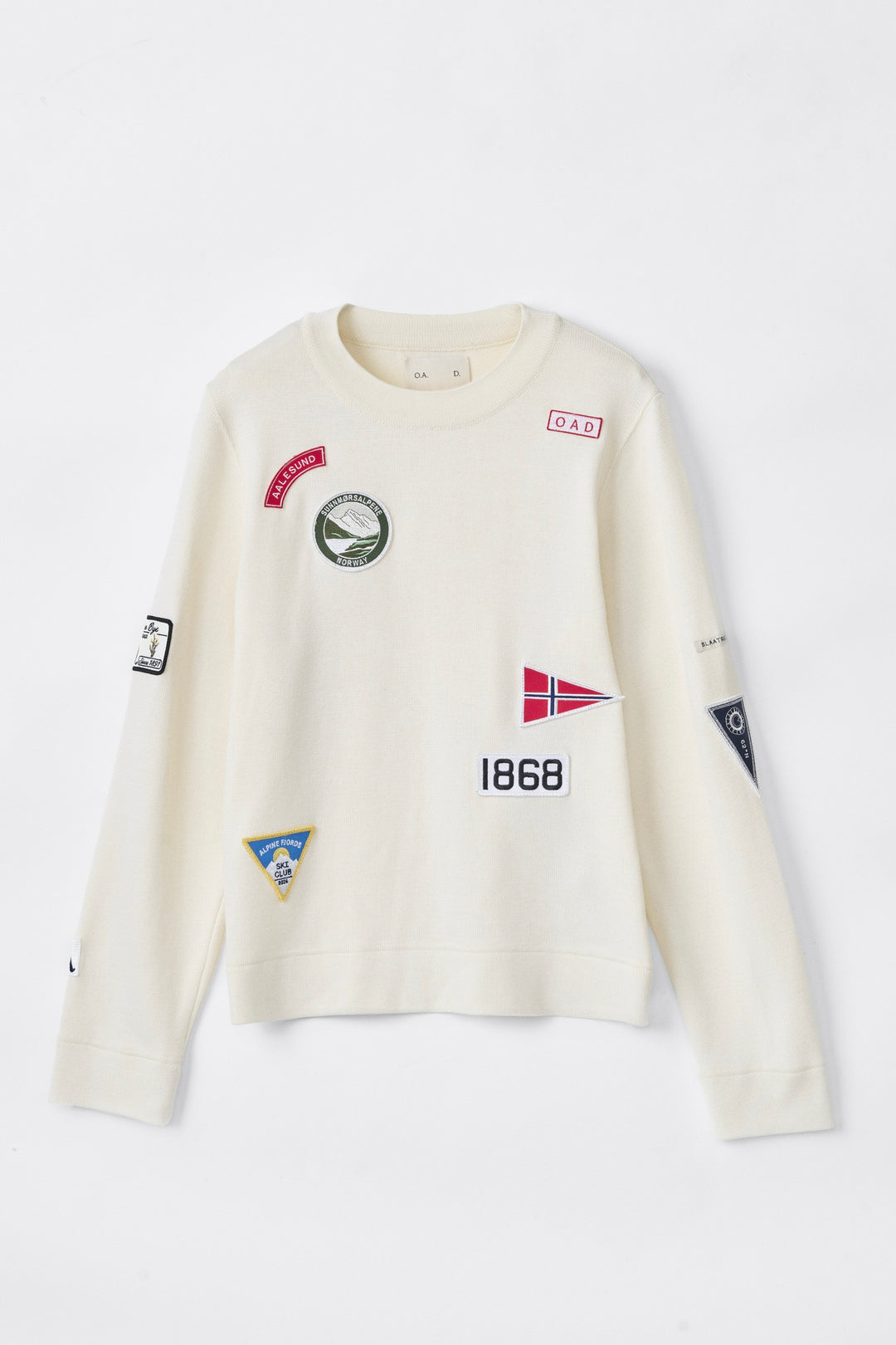 Blaatrøie Patches Offwhite