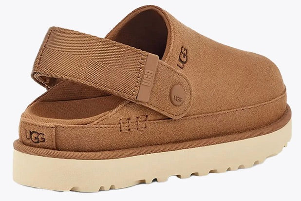 W Goldenstar Clog Chestnut