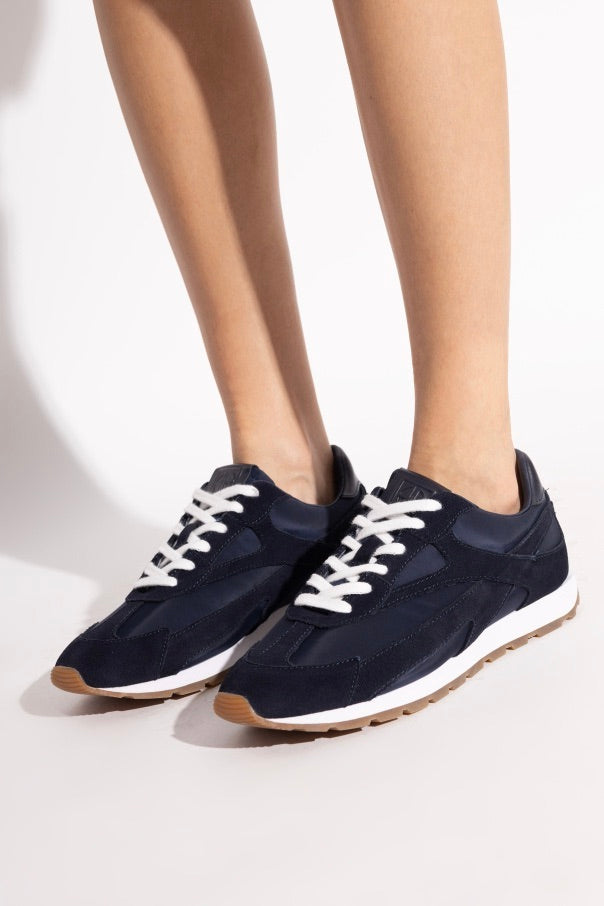 ANINE BING Juno Sneakers Navy Suede - Dale