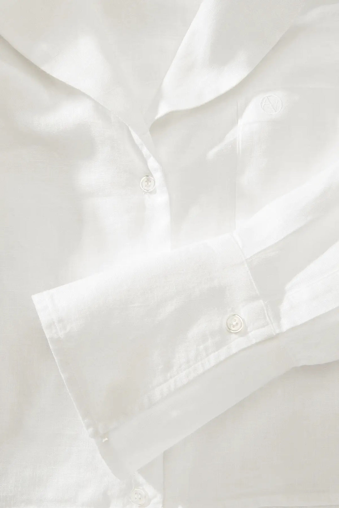 Linen Sailor Shirt White