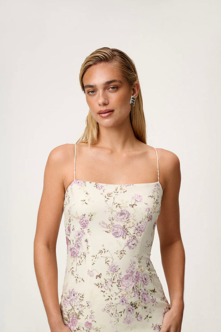 Varna Midi Dress Vanilla Yellow
