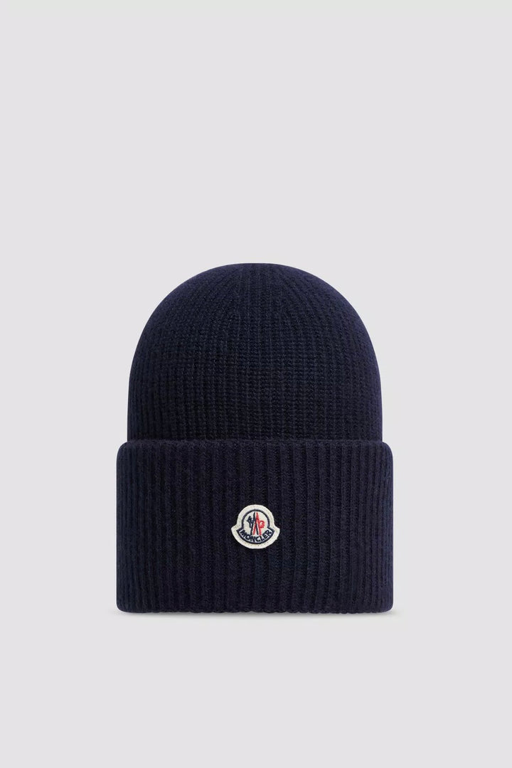 Wool Beanie Indigo Blue