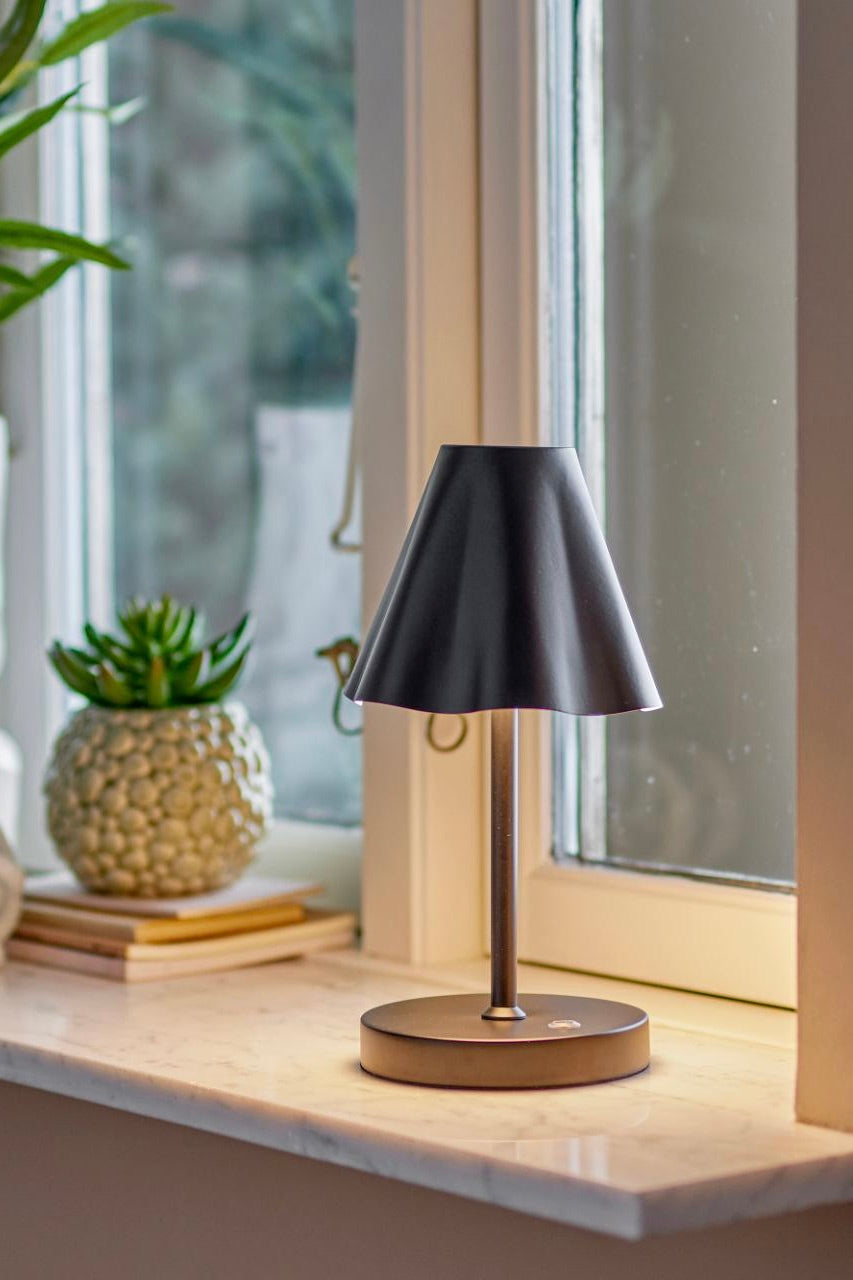 BLOOMINGVILLE Lianna Portable Lamp Black - Rechargeable - Dale