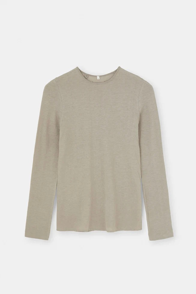 Gentle Cashmere Long Sleeve Grey