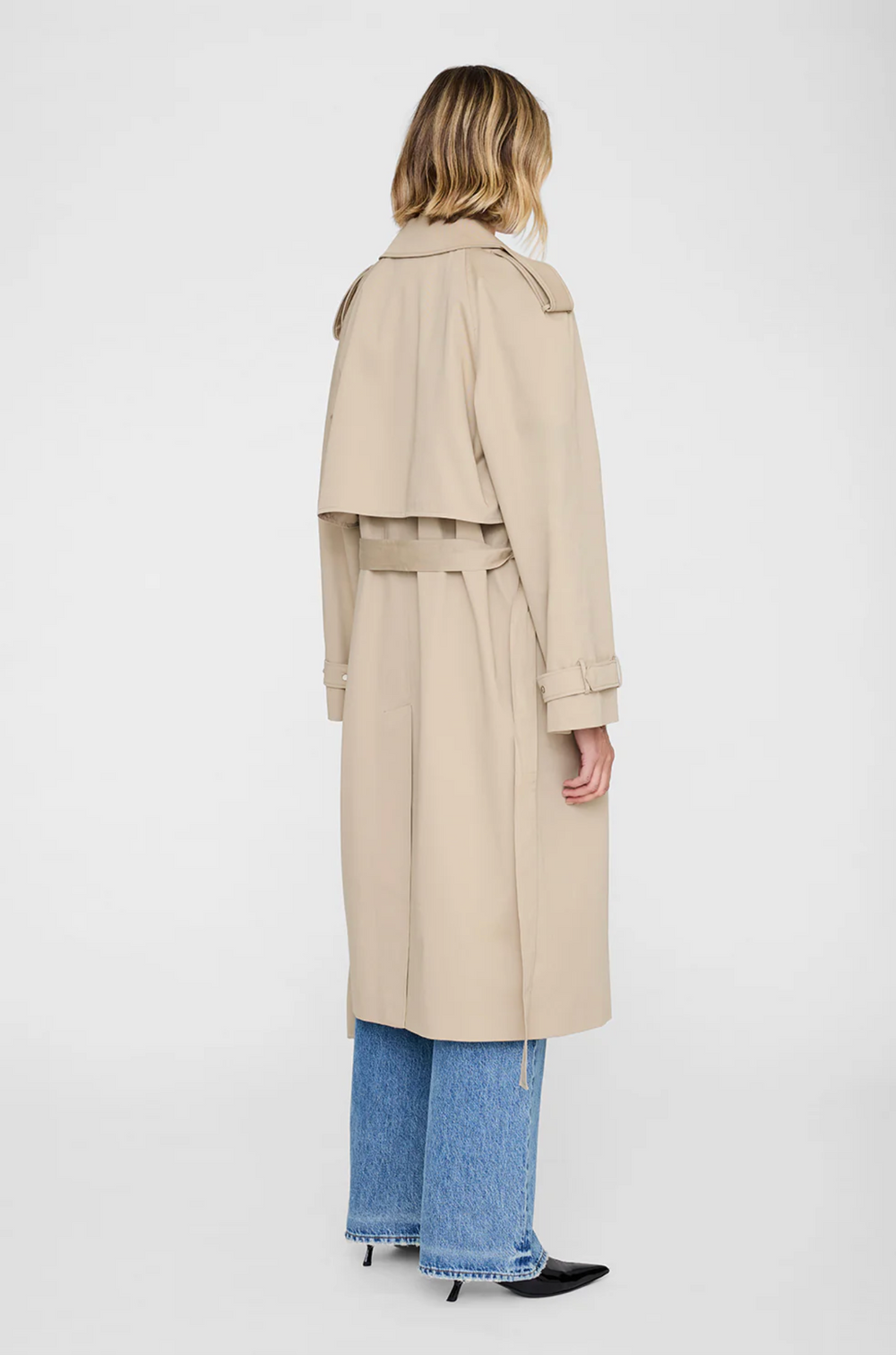 ANINE BING Rickie Maxi Trench - Dale