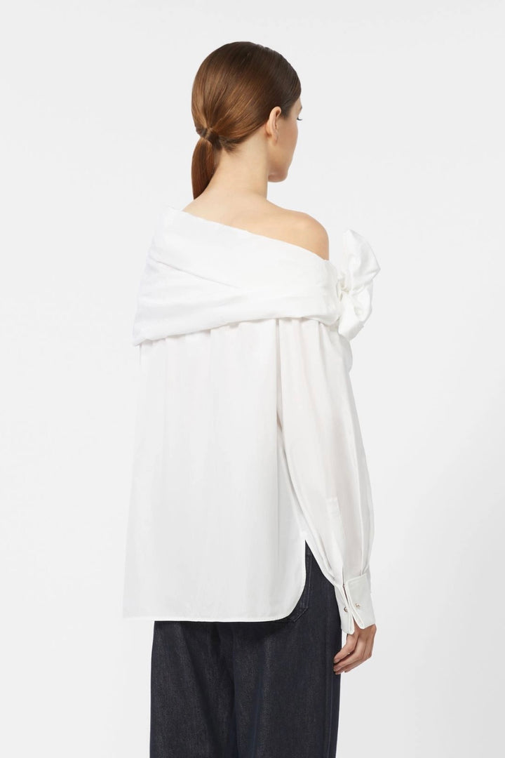 Cotton Blouse w/stole